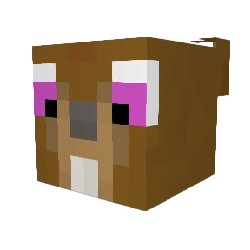 orckillertjh Minecraft avatar head, 3D render