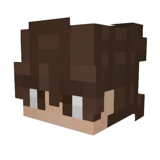 ord3rr Minecraft avatar head, 3D render