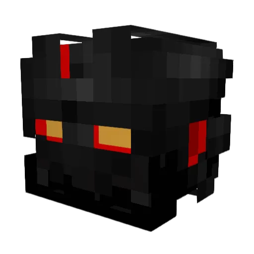 ordidi Minecraft avatar head, 3D render
