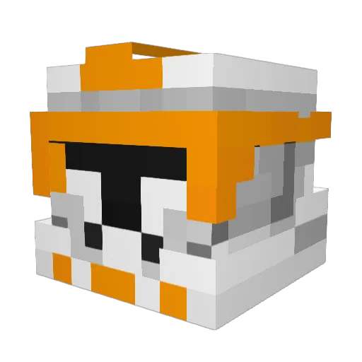 ordnas3000 Minecraft avatar head, 3D render