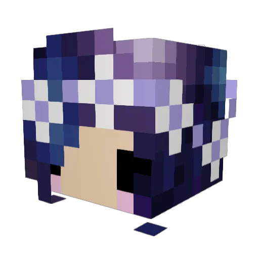 oreohunter Minecraft avatar head, 3D render