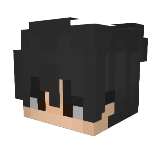 oreomilkshake3 Minecraft avatar head, 3D render