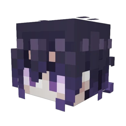 orfe_ Minecraft avatar head, 3D render