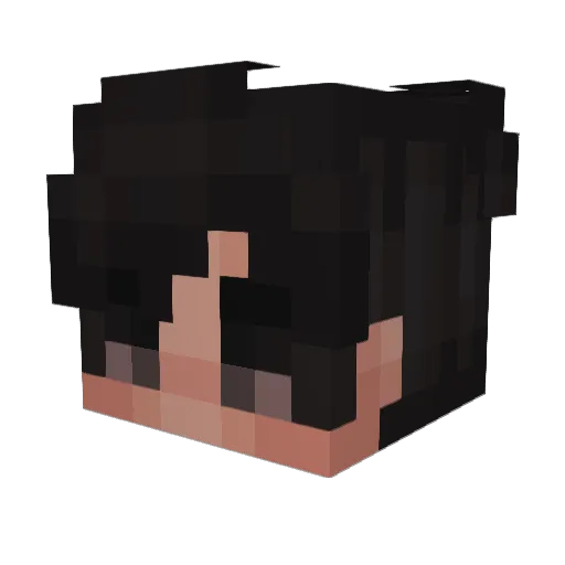 orfeasjordan Minecraft avatar head, 3D render