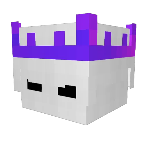 orge9 Minecraft avatar head, 3D render