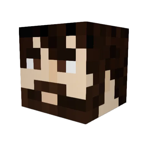 orgo11 Minecraft avatar head, 3D render