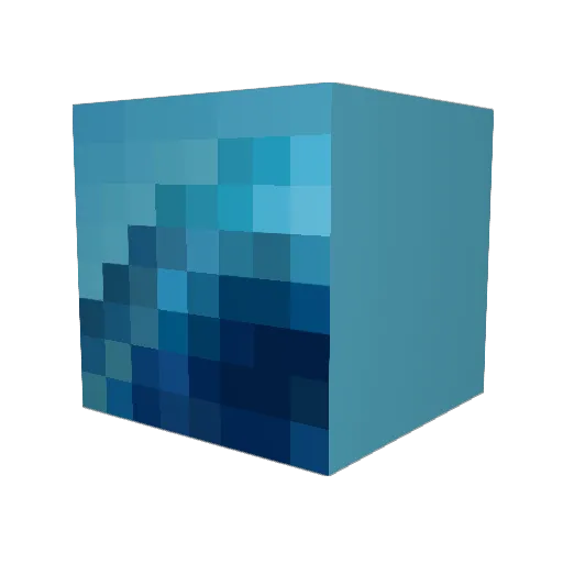 oriavis Minecraft avatar head, 3D render