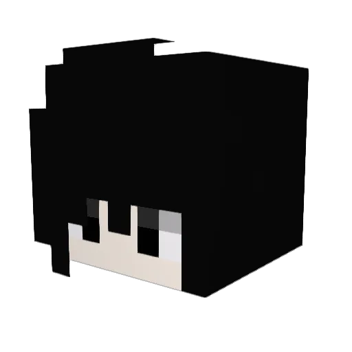 orien666 Minecraft avatar head, 3D render
