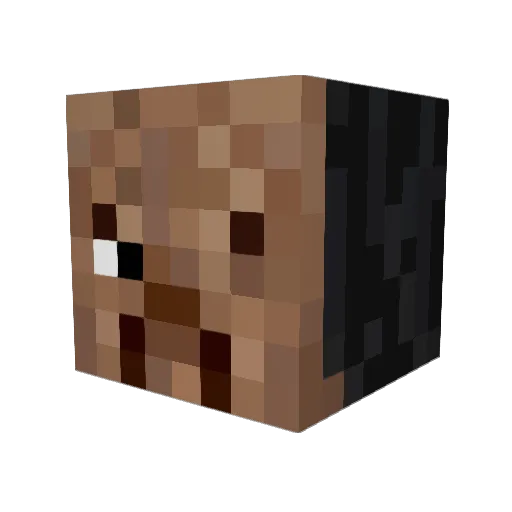 originalryana Minecraft avatar head, 3D render