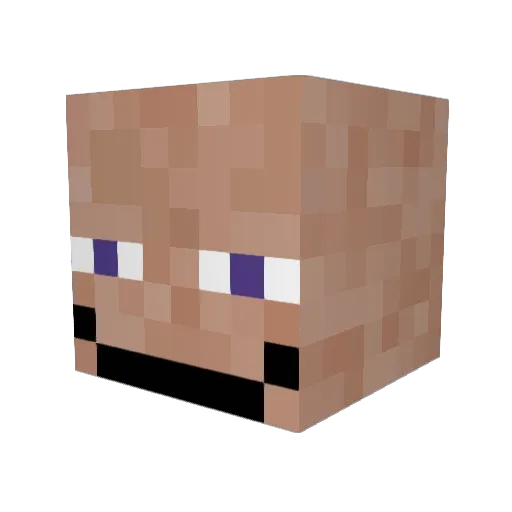 orionerz0 Minecraft avatar head, 3D render