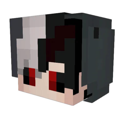 orionyx_ Minecraft avatar head, 3D render