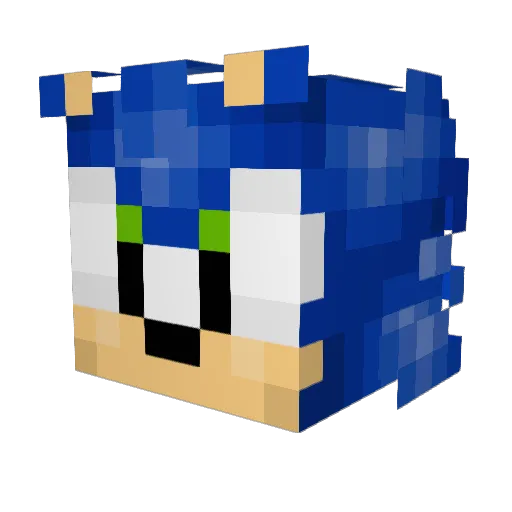 oris1103 Minecraft avatar head, 3D render