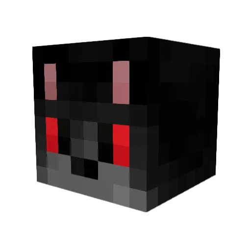 orkstompa Minecraft avatar head, 3D render