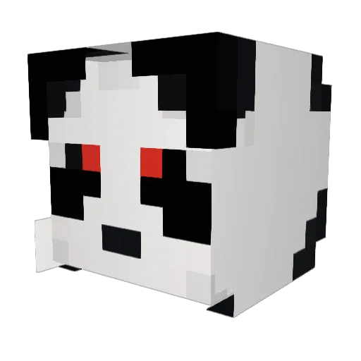 ormanium Minecraft avatar head, 3D render