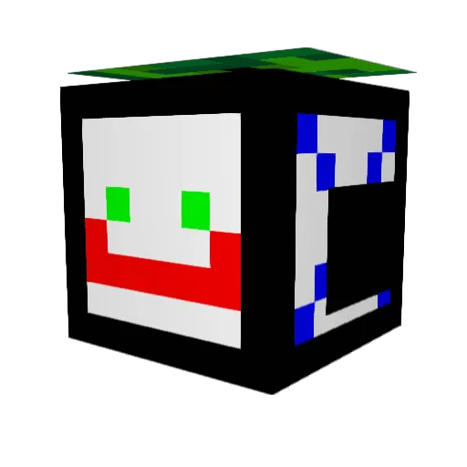 ormie911 Minecraft avatar head, 3D render