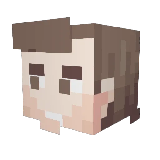 orphanslammer69 Minecraft avatar head, 3D render