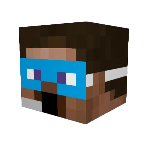 orran2697 Minecraft avatar head, 3D render