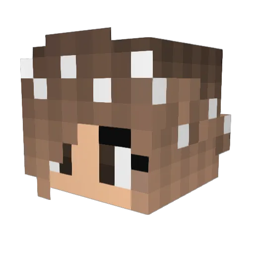orrkid123 Minecraft avatar head, 3D render