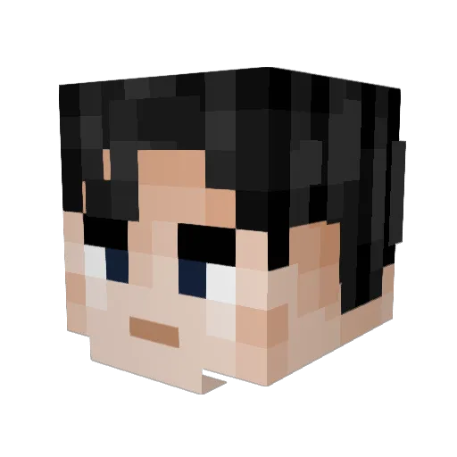 orsha777 Minecraft avatar head, 3D render
