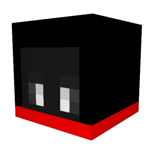 oru47 Minecraft avatar head, 3D render