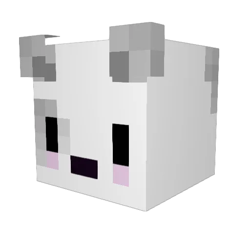 orx12 Minecraft avatar head, 3D render