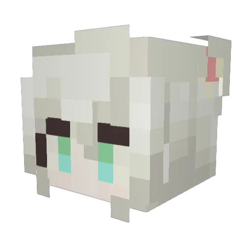 Minecraft-Avatar von orzefor: Kopf als 3D-Render