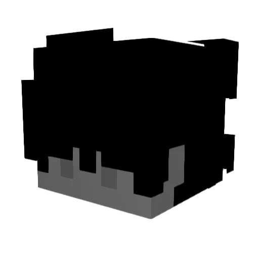 orzelLOL1 Minecraft avatar head, 3D render