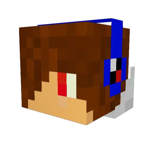 osMbejo Minecraft avatar head, 3D render