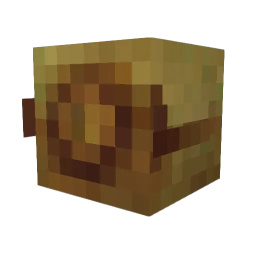os_so Minecraft avatar head, 3D render