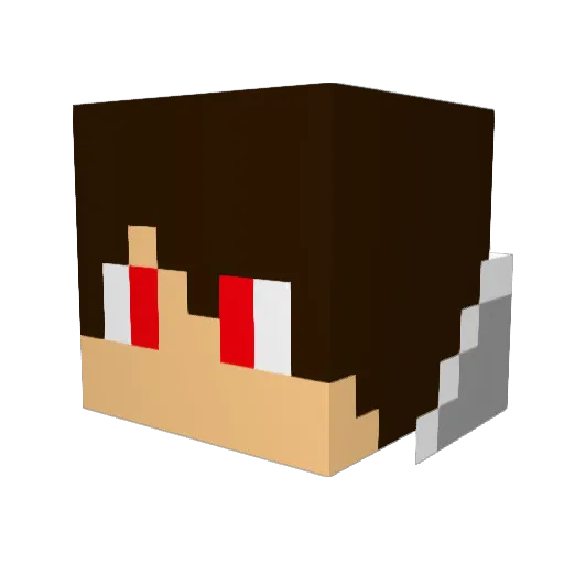 osamhksa12 Minecraft avatar head, 3D render