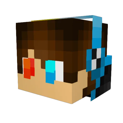 oscaaargarciaa Minecraft avatar head, 3D render