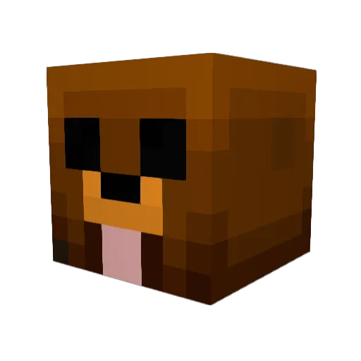oscar2938 Minecraft avatar head, 3D render