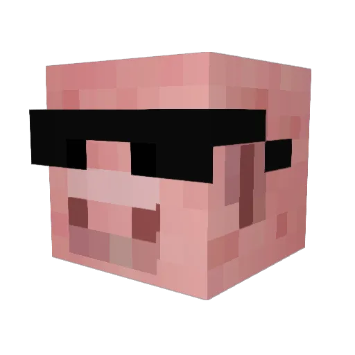 oscar_2306 Minecraft avatar head, 3D render