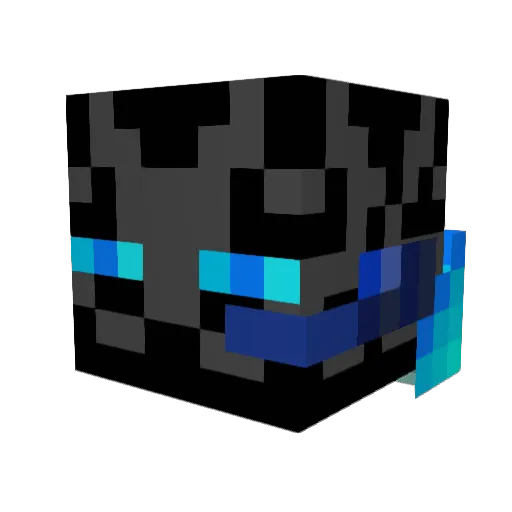 oscarfad Minecraft avatar head, 3D render