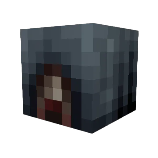 oscargiraf Minecraft avatar head, 3D render