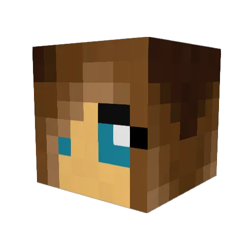 oscarhoward007 Minecraft avatar head, 3D render