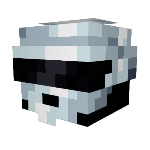 oscarkann Minecraft avatar head, 3D render