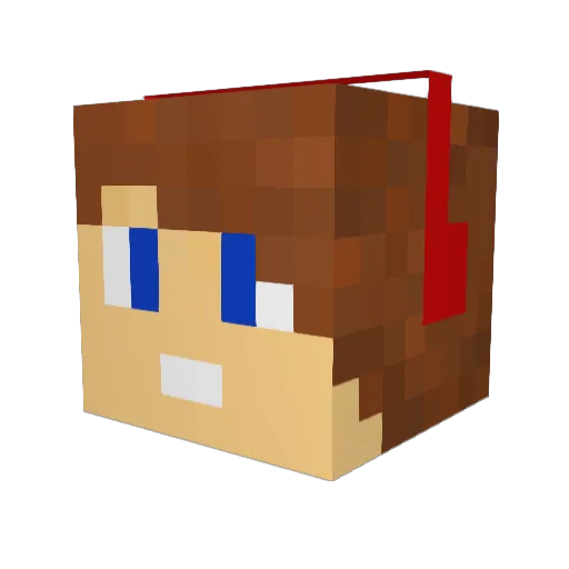 oscarni3 Minecraft avatar head, 3D render