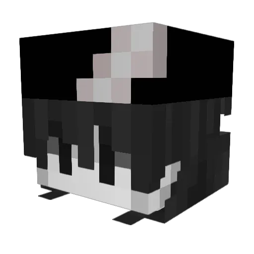 oscaroera Minecraft avatar head, 3D render