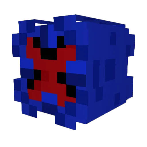 oscarojf Minecraft avatar head, 3D render