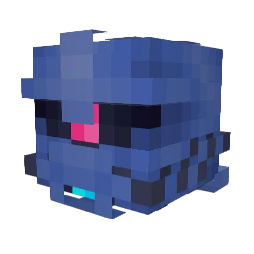 oscarro Minecraft avatar head, 3D render