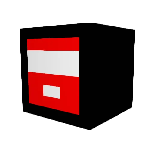 oscarsnips Minecraft avatar head, 3D render