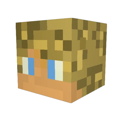 oschlo00 Minecraft avatar head, 3D render