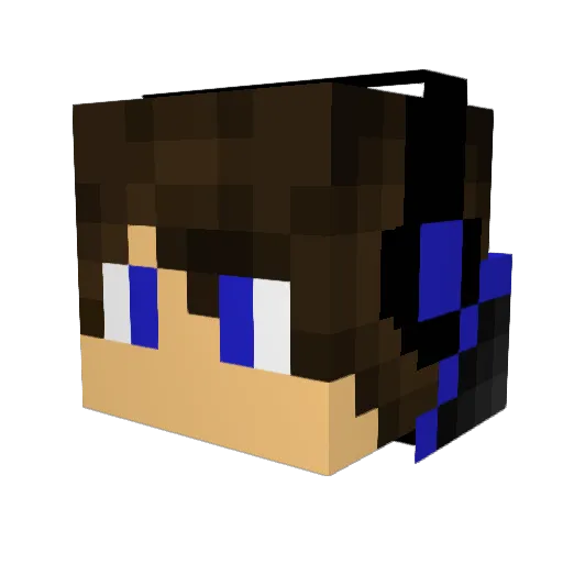 oscr126 Minecraft avatar head, 3D render
