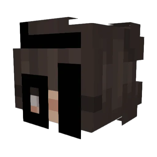 oscs Minecraft avatar head, 3D render
