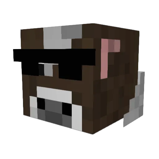 osdoyle Minecraft avatar head, 3D render