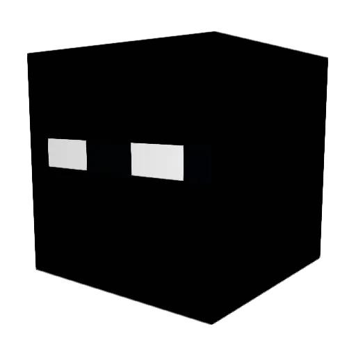osheboshe Minecraft avatar head, 3D render
