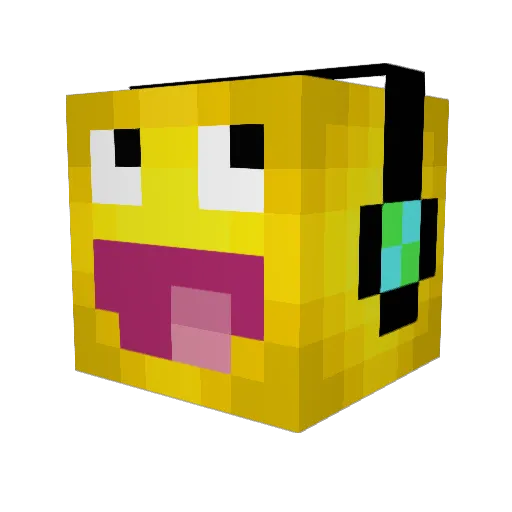 osk3212 Minecraft avatar head, 3D render