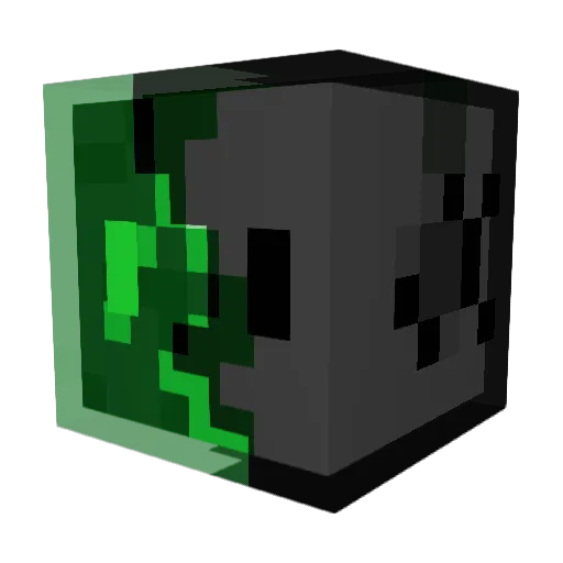 osk815 Minecraft avatar head, 3D render