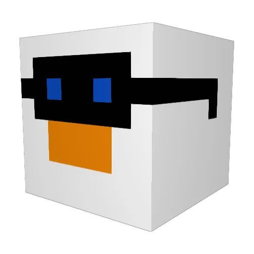 oskar071213 Minecraft avatar head, 3D render